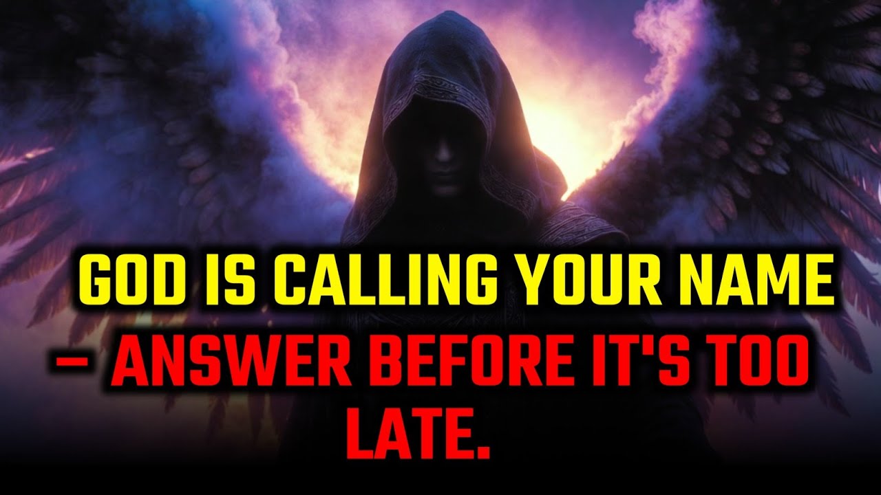 ✝️GOD IS CALLING YOUR NAME– ANSWER BEFORE IT'S TOO LATE | DIVINE PROMISE TODAY | GOD MESSAGE TODAY