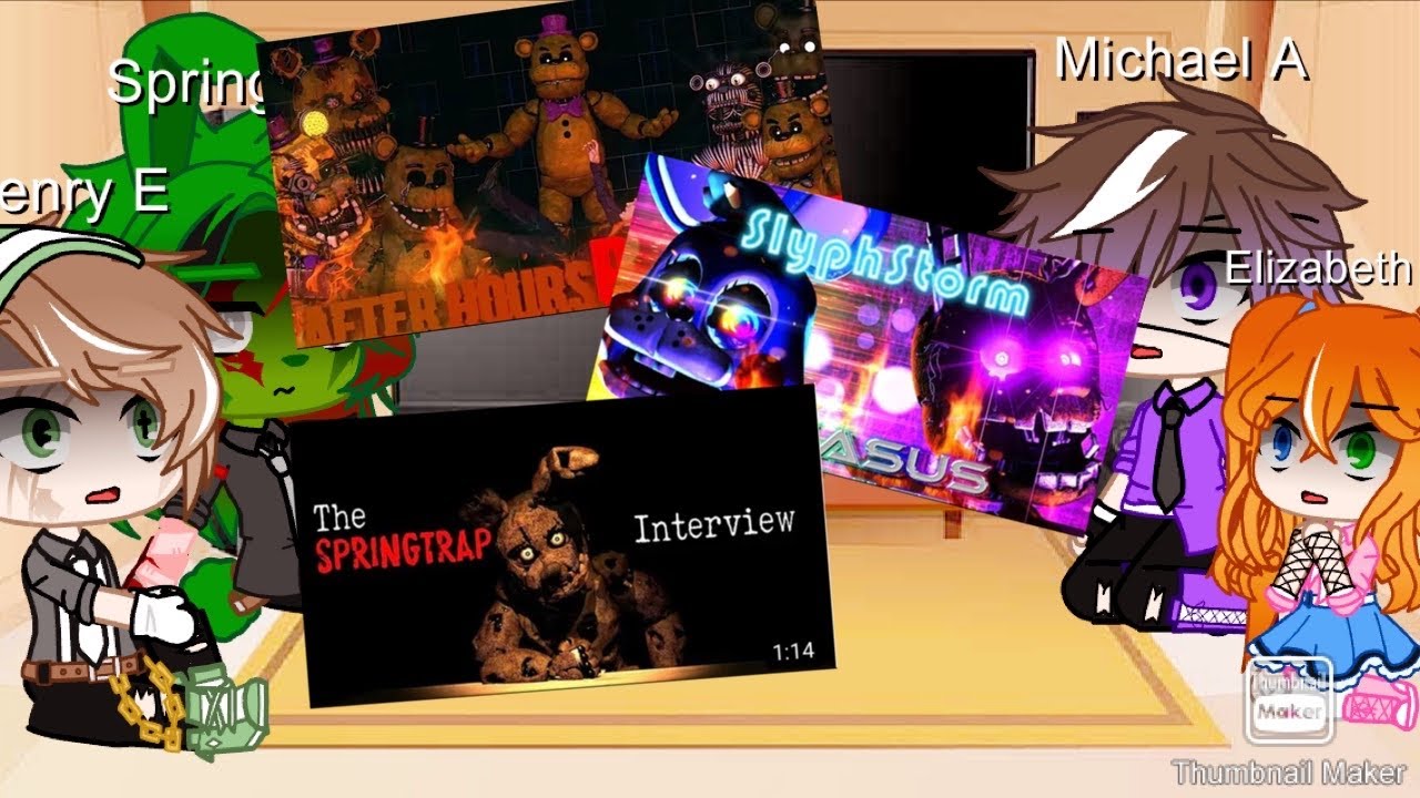 Afton kids, Henry and william react to 3 videos about william (100+ sub special)