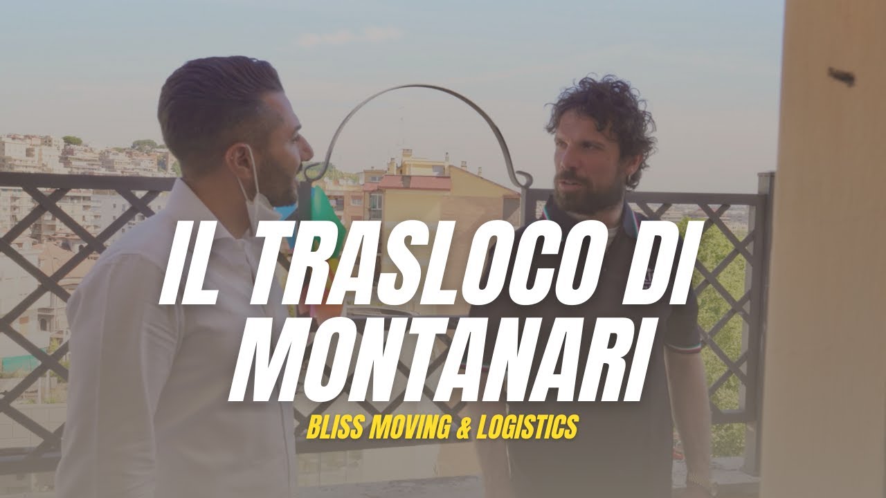 FRANCESCO MONTANARI intervista BLISS durante il suo TRASLOCO!