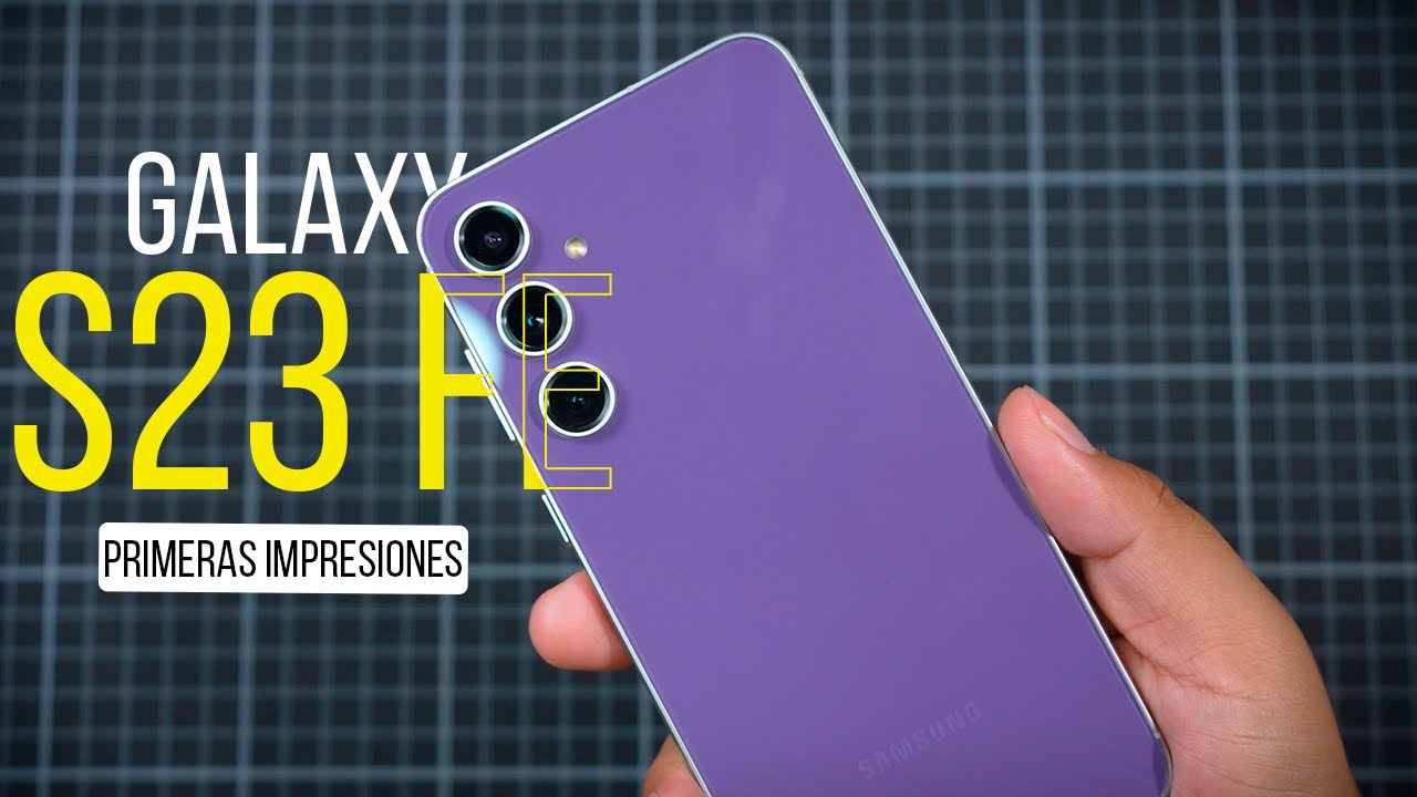 GALAXY S23 FE│UNBOXING LATINOAMERICA│¿Gama alta a bajo precio?🤔