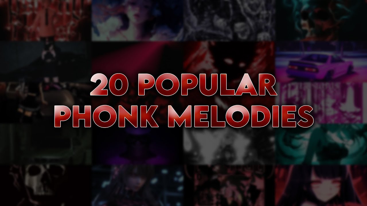 TOP 20 POPULAR PHONK MELODIES (FL STUDIO)
