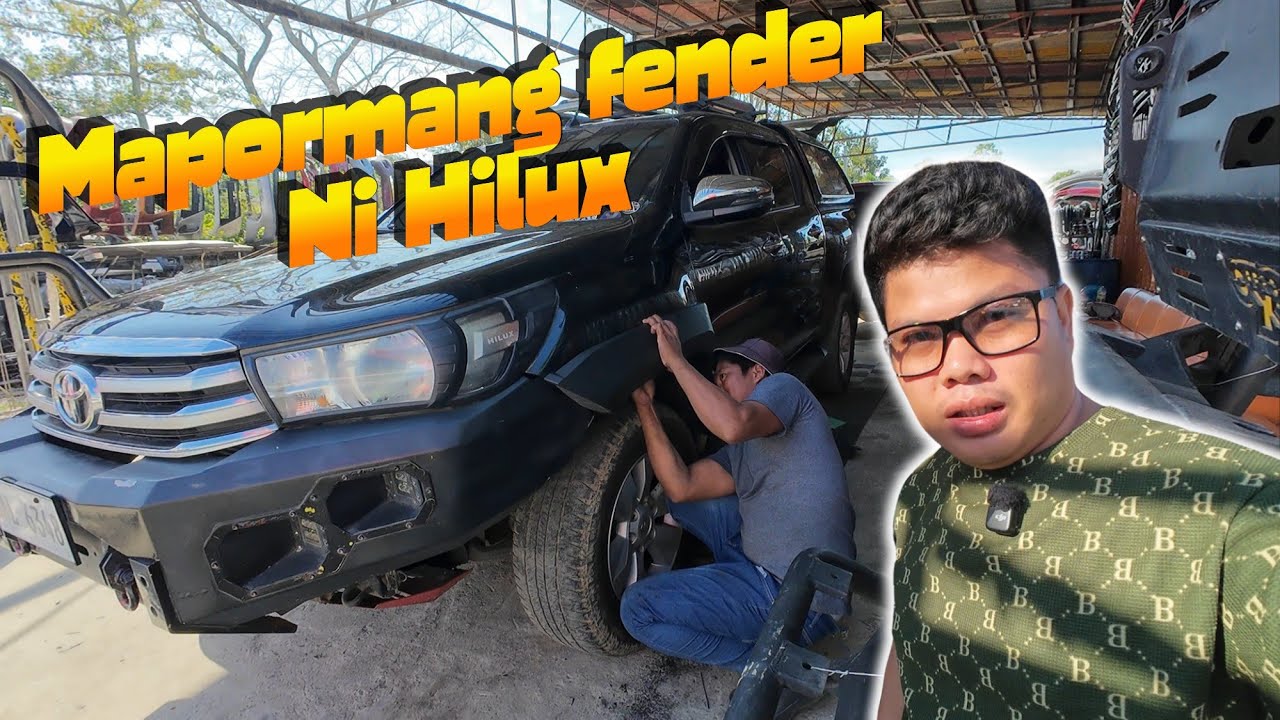 MAY BAGONG FENDER SI HILUX MAPORMA AT BROSKO ANG DATING #viral #trend #markjourneyvlog