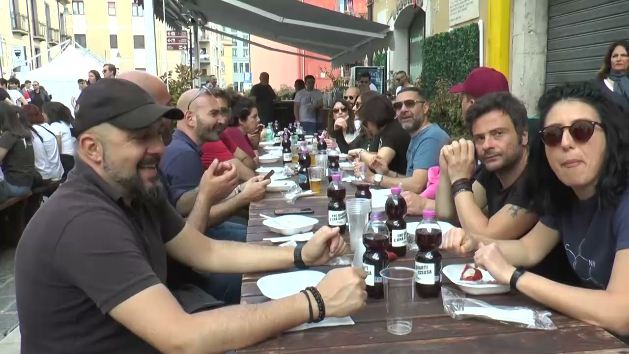 Parata Turchi 2023: il pranzo dei Portatori del Santo