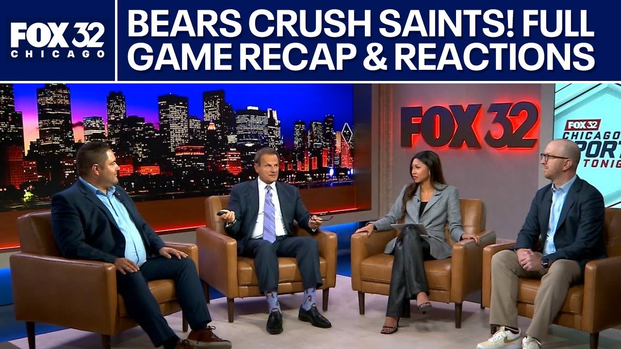 Bears beat Saints: Defense dominates, mistakes linger | Chicago Sports Tonight