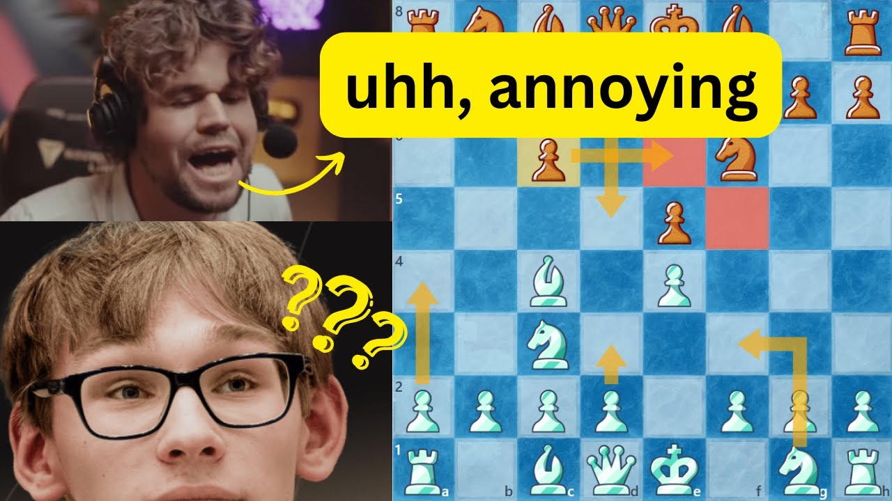 Magnus Carlsen vs Denis Lazavik &ndash; Brutal Titled Tuesday Battle!