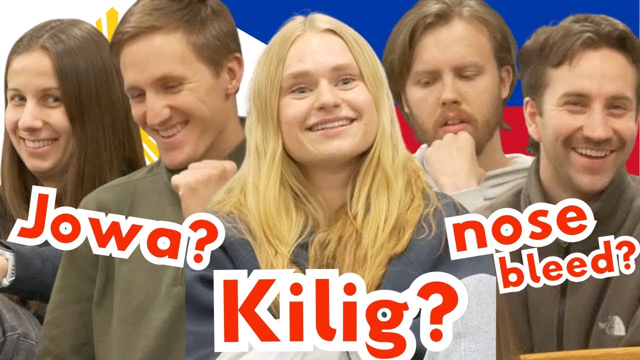 Canadians Learn Filipino Slang (Gets Confused)
