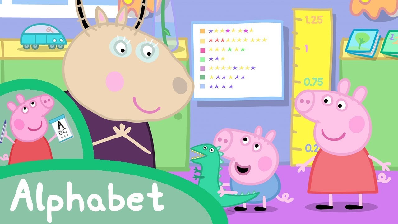Peppa Pig Episodes - Learn the alphabet