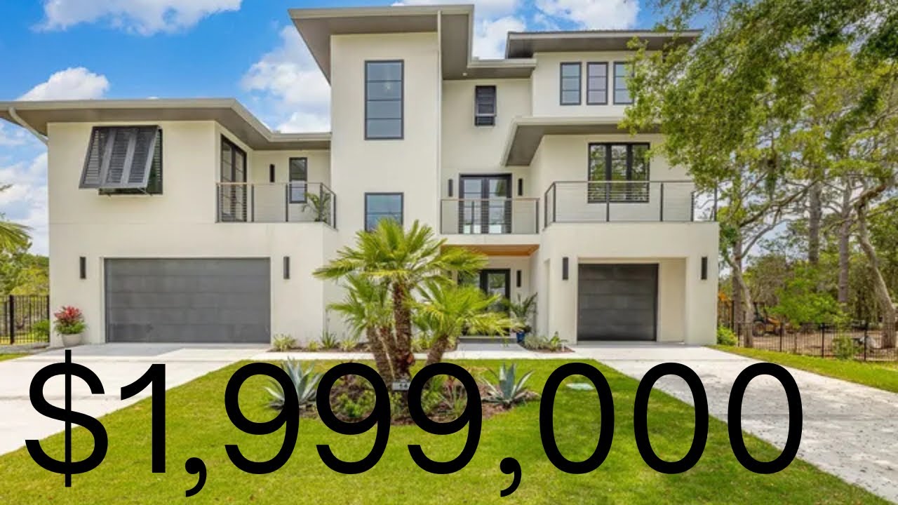 Inside a $2,695,000 2025 New Construction Luxury Modern Island Home On Saint Simons Island Georgia!