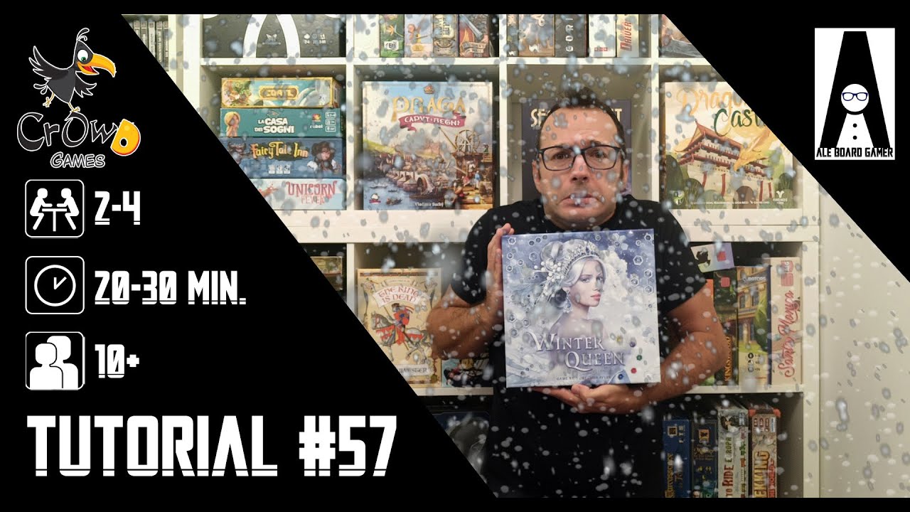 Tutorial #57: come si gioca a Winter Queen (gioco da tavolo prodotto dalla Crowd Games)