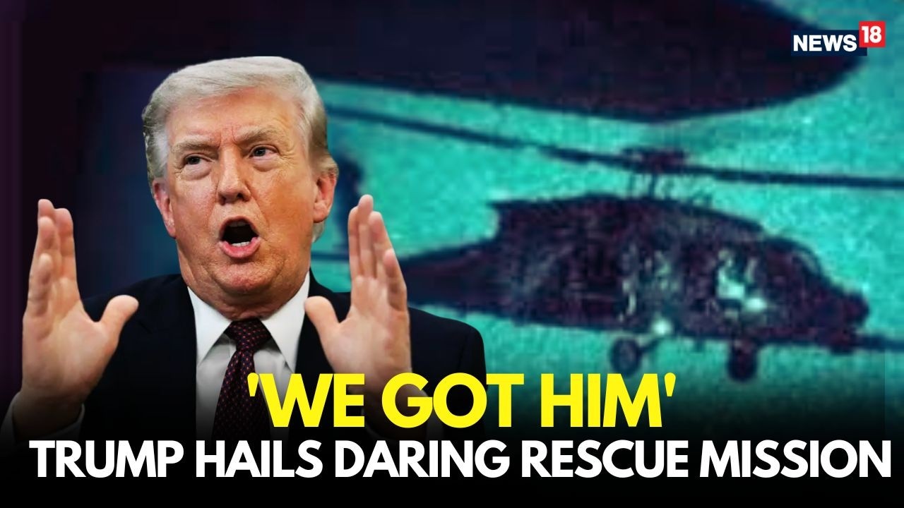 Trump Confirms US Airman Rescued After Jet Downed in Iran | Pilot Safe | Live | N18L