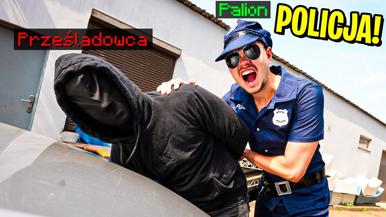 ZŁAPAŁEM PRZEŚLADOWCĘ JAKO POLICJANT! *to koniec*