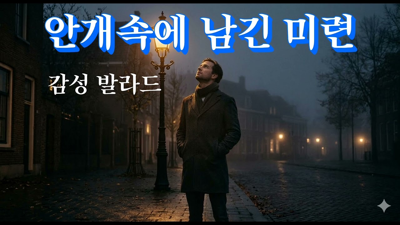 가슴시린 발라드 | 안개속에 남긴 미련 #발라드 #창작곡 #오리지널곡 #음악 #노래 