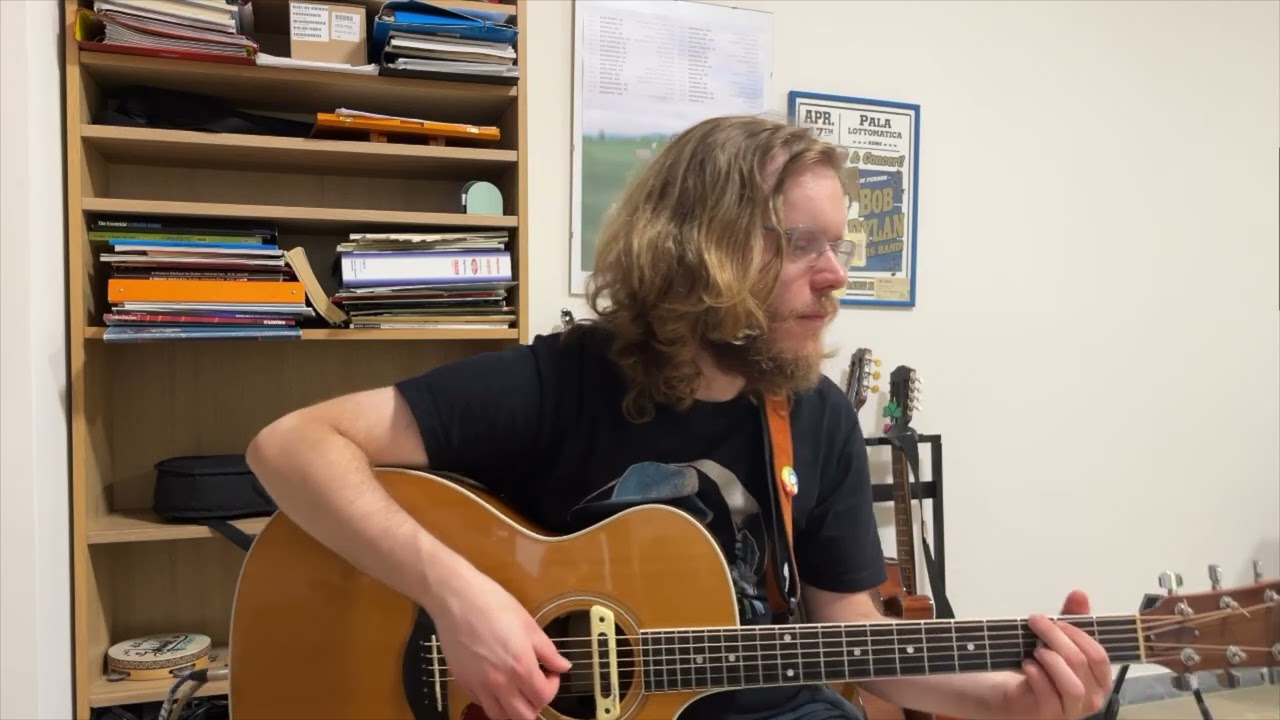 Minstrel Boy – Bob Dylan (Live Acoustic Cover | Dual Pickup Taylor 414ce)