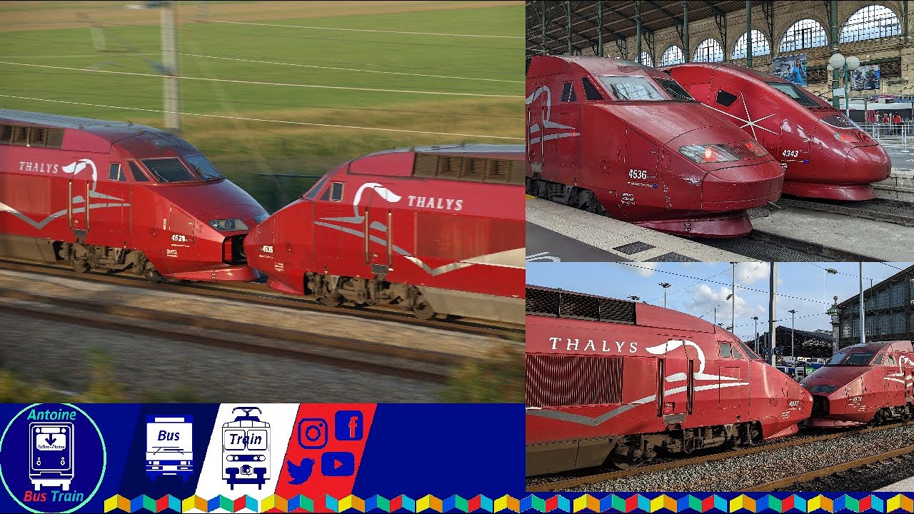 La fin des TGV Thalys.