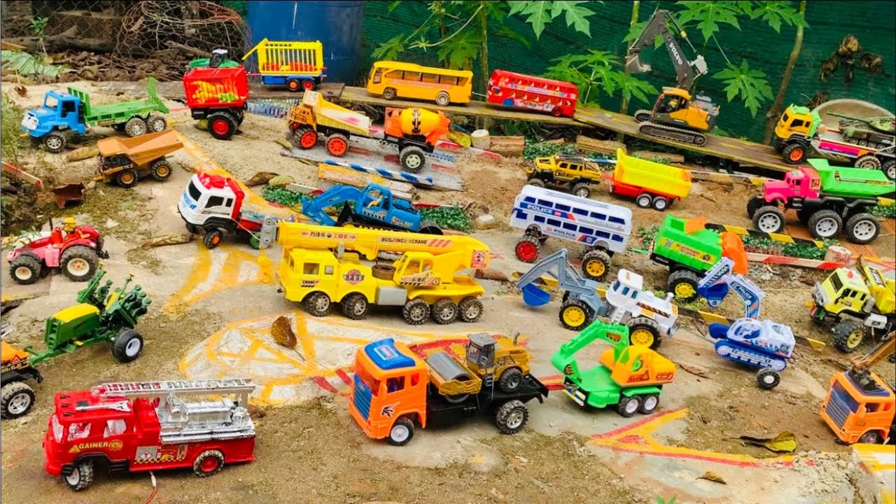 Truk Konstruksi RC, Kendaraan Off Road, Truk Trailer, Truk Pengangkut Sampah, Traktor, Mobil Truk RC