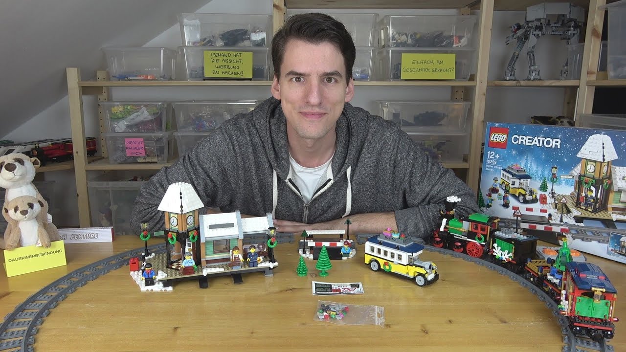 LEGO® Creator Expert 10259 - Winterlicher Bahnhof