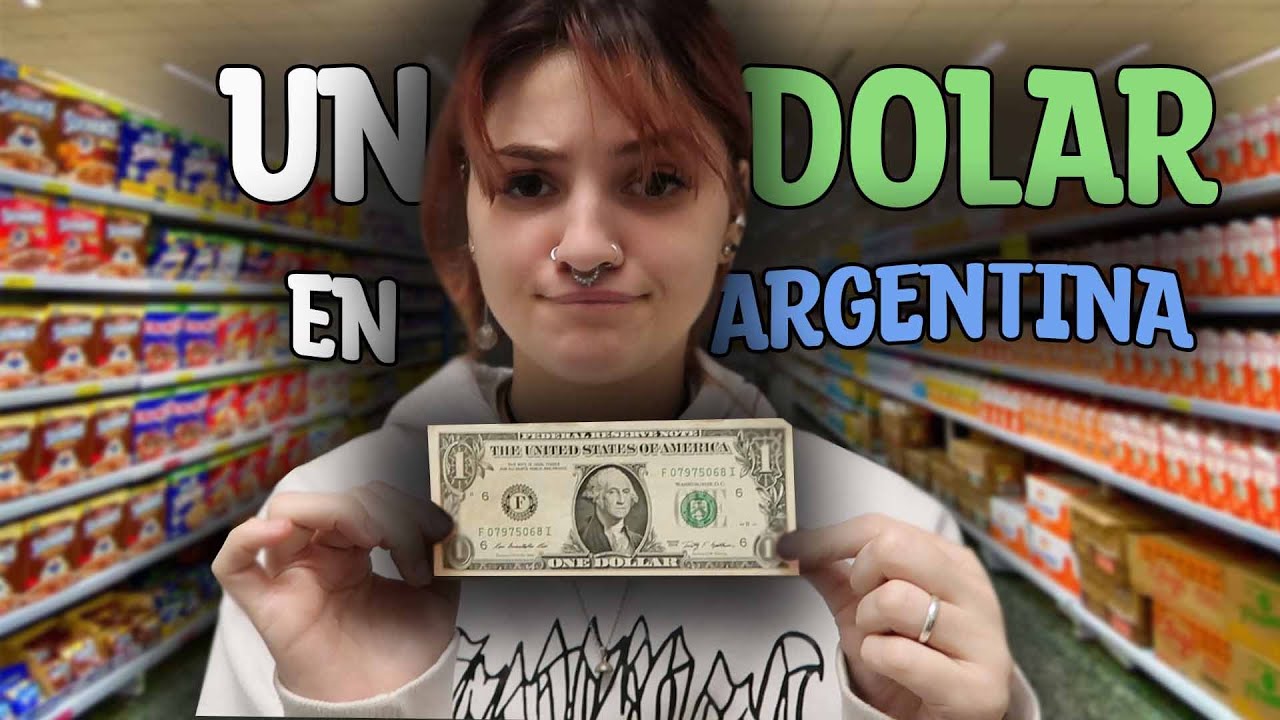 UN DIA COMIENDO POR UN DOLAR *en argentina*