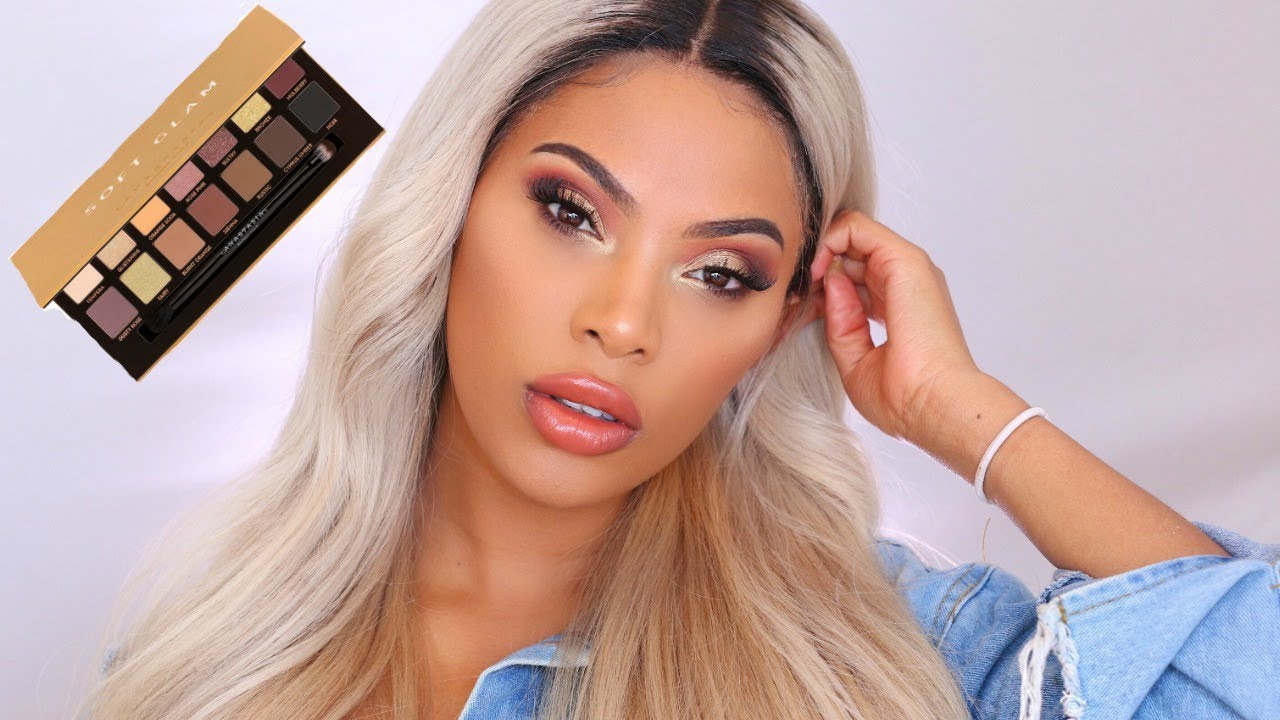 ABH  SOFT GLAM PALETTE + DATE NIGHT MAKEUP TUTORIAL