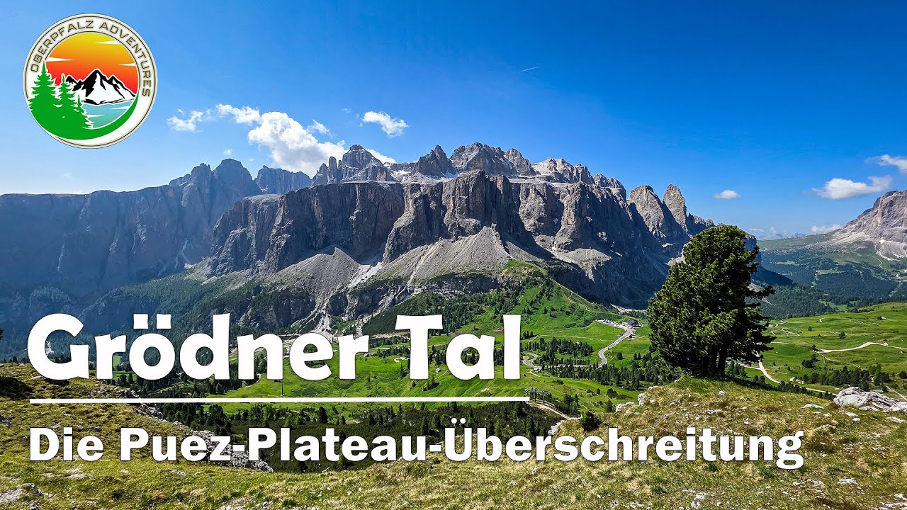 Eine fantastische Wanderung in den Dolomiten, die Puez-Plateau-Überschreitung