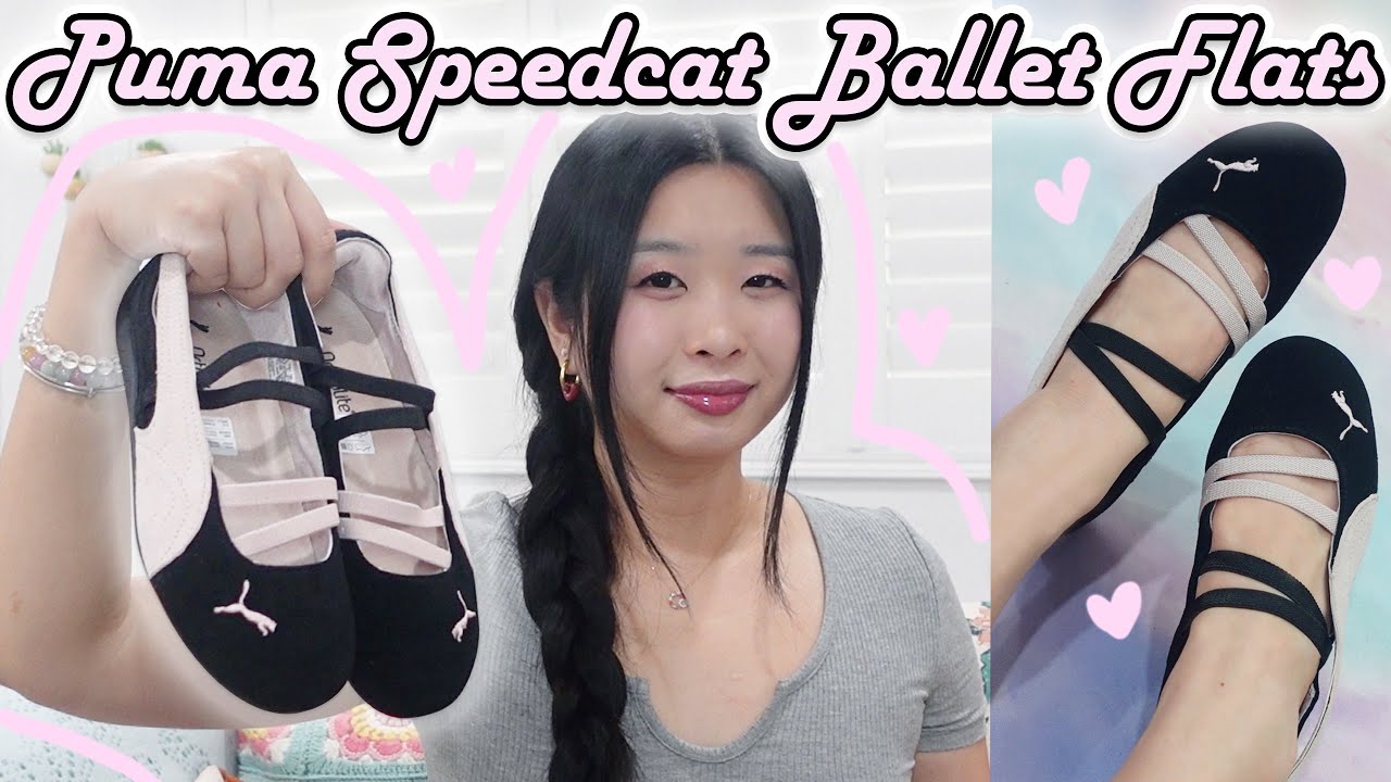 Puma Speedcat Ballet Flats Sneakers ♡ 𐙚 Review and Try-on