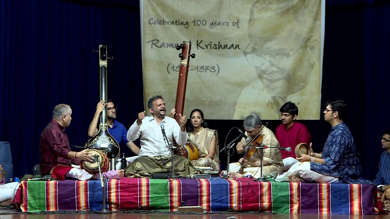 Ramnad Krishnan 100   Shri T M Krishna Concert