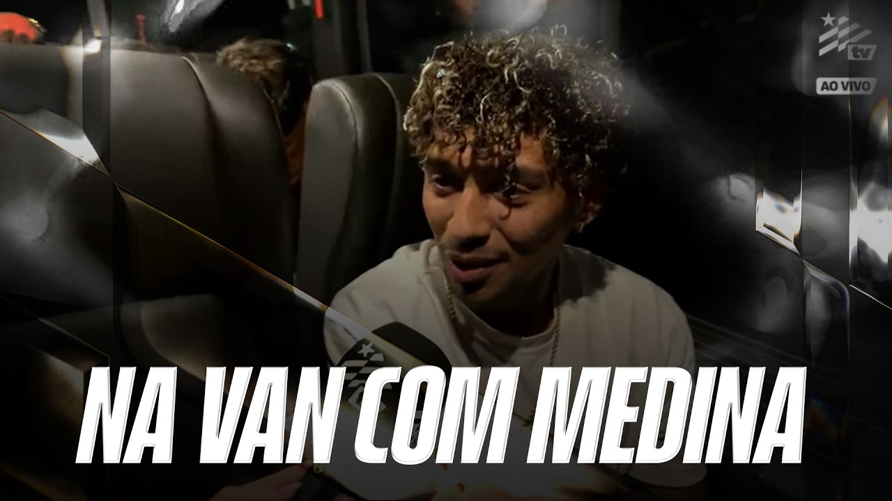 Chegada Medina  | Entrevista exclusiva na van