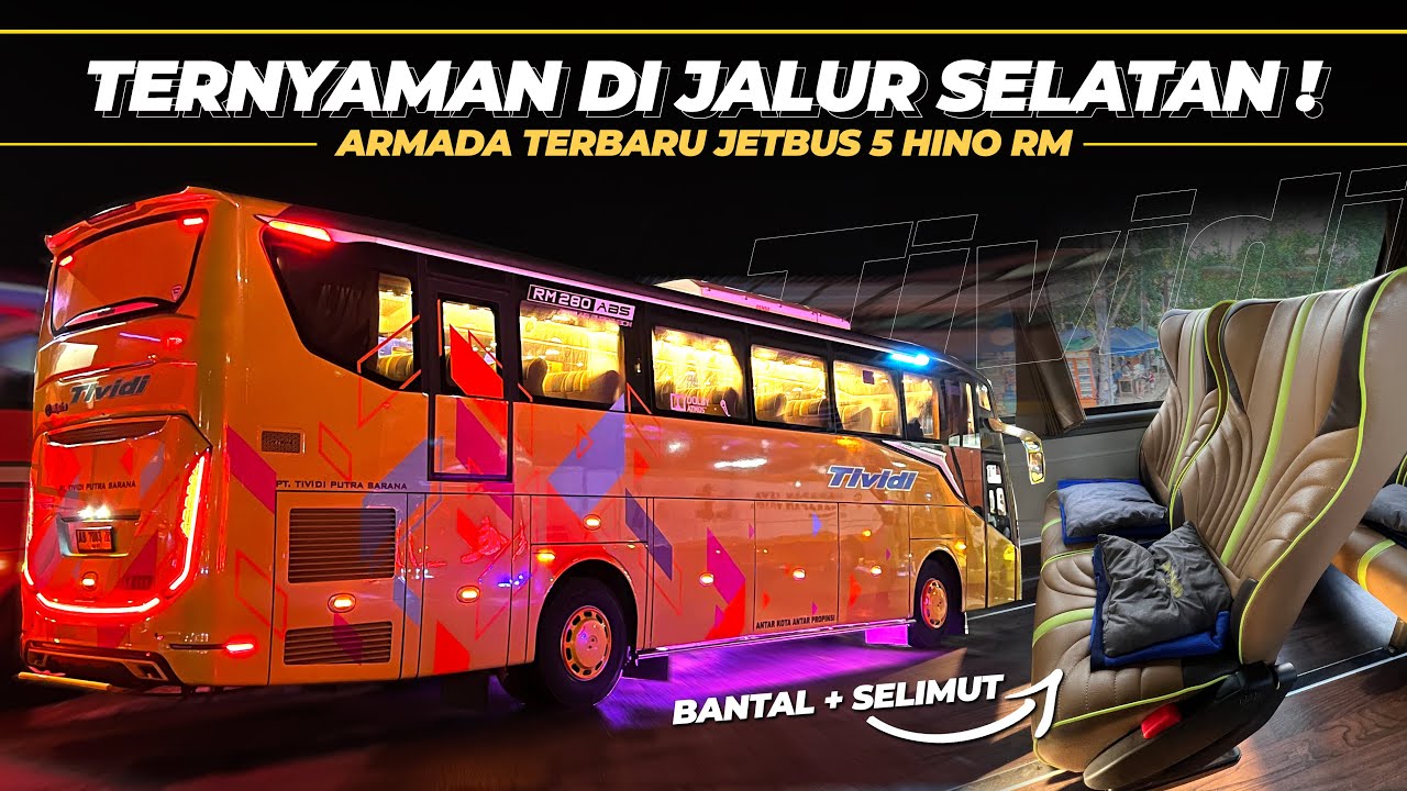 Termanyan Dijalurnya + Armada Terbaru Jetbus 5😍‼️| Trip Tividi Jakarta - Jogjakarta #Part1