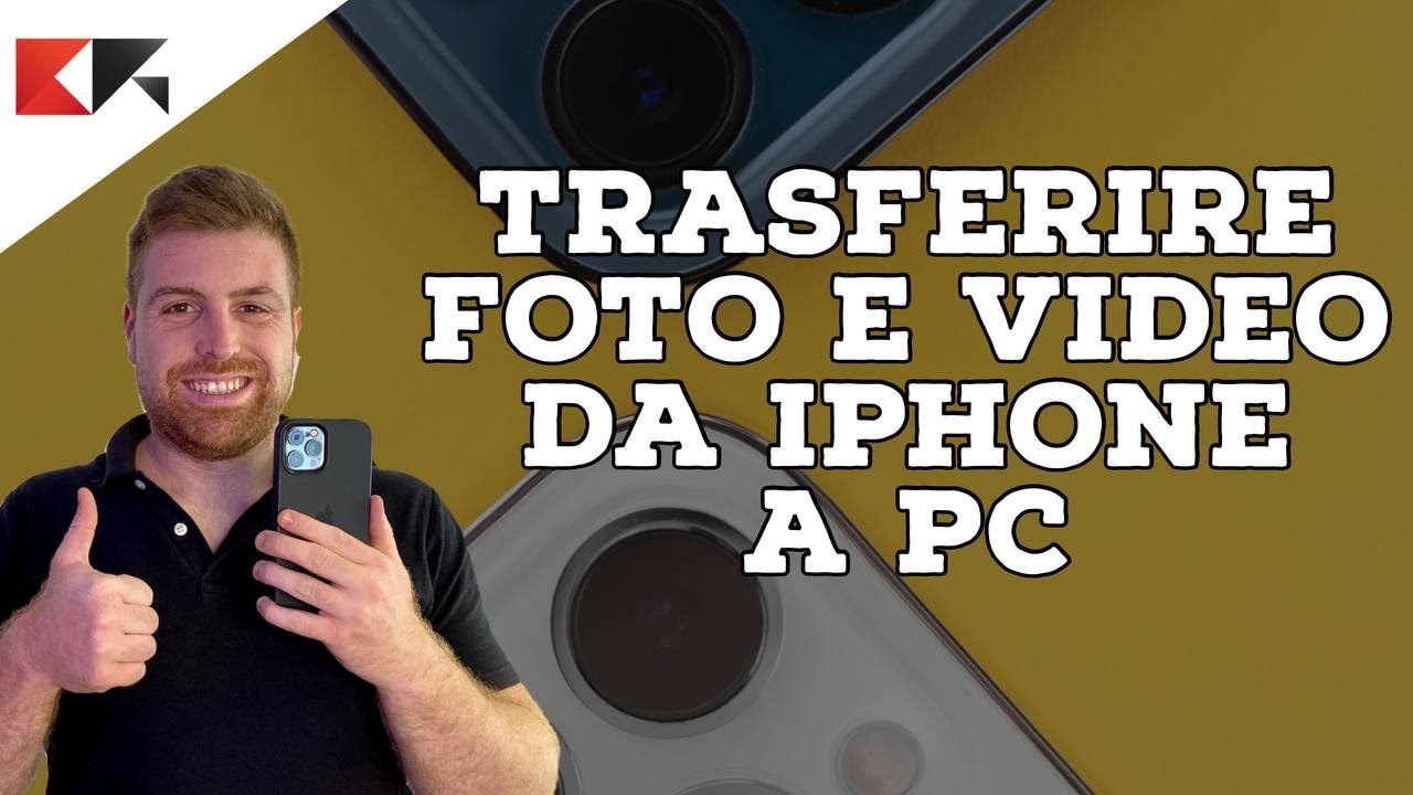 Come trasferire foto e video da iPhone a PC [GUIDA COMPLETA]