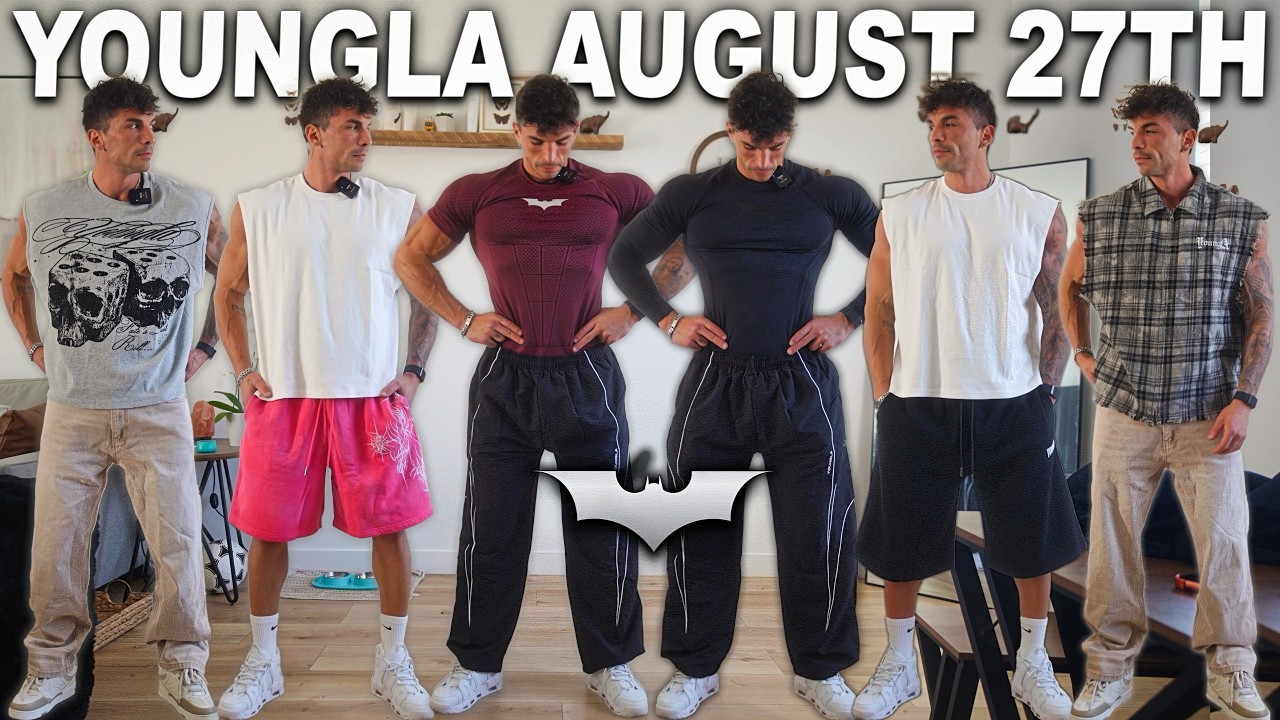 YOUNGLA X BATMAN &mdash; ПОЛНАЯ ПРИМЕРКА! (27 АВГУСТА)