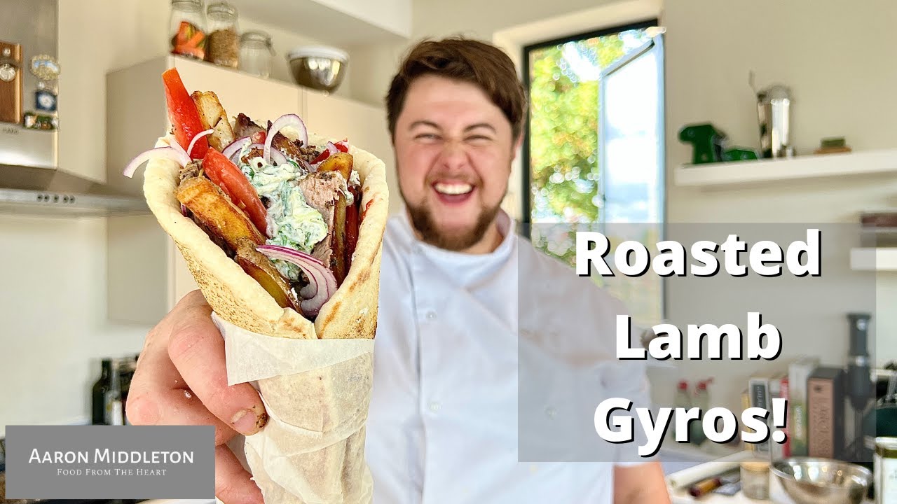 How to make Roasted Lamb Gyros / My Favourite Kebab Shop Treat