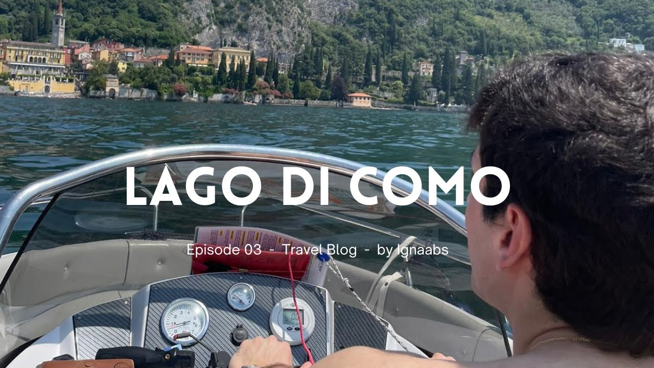 ALQUILAMOS un BARCO y visitamos el pueblo MÁS BONITO de COMO: VARENNA | 4 días por Lago di Como #3