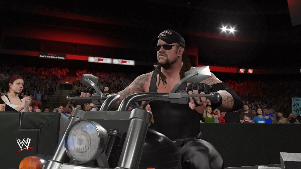 WWE 2K16: American Badass Undertaker Entrance (RAW is WAR 1999)