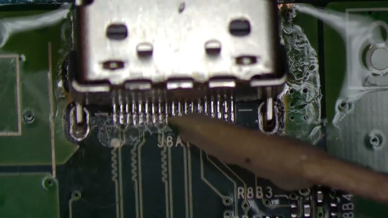 xbox one s не включается - ремонт разъема HDMI