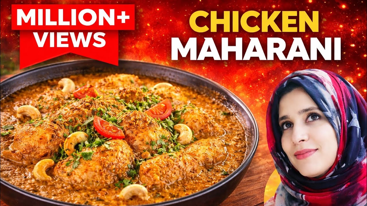 Chicken Maharani Recipe | Royal Chicken Curry | Easy Homemade Chicken Maharani | Million+ Views