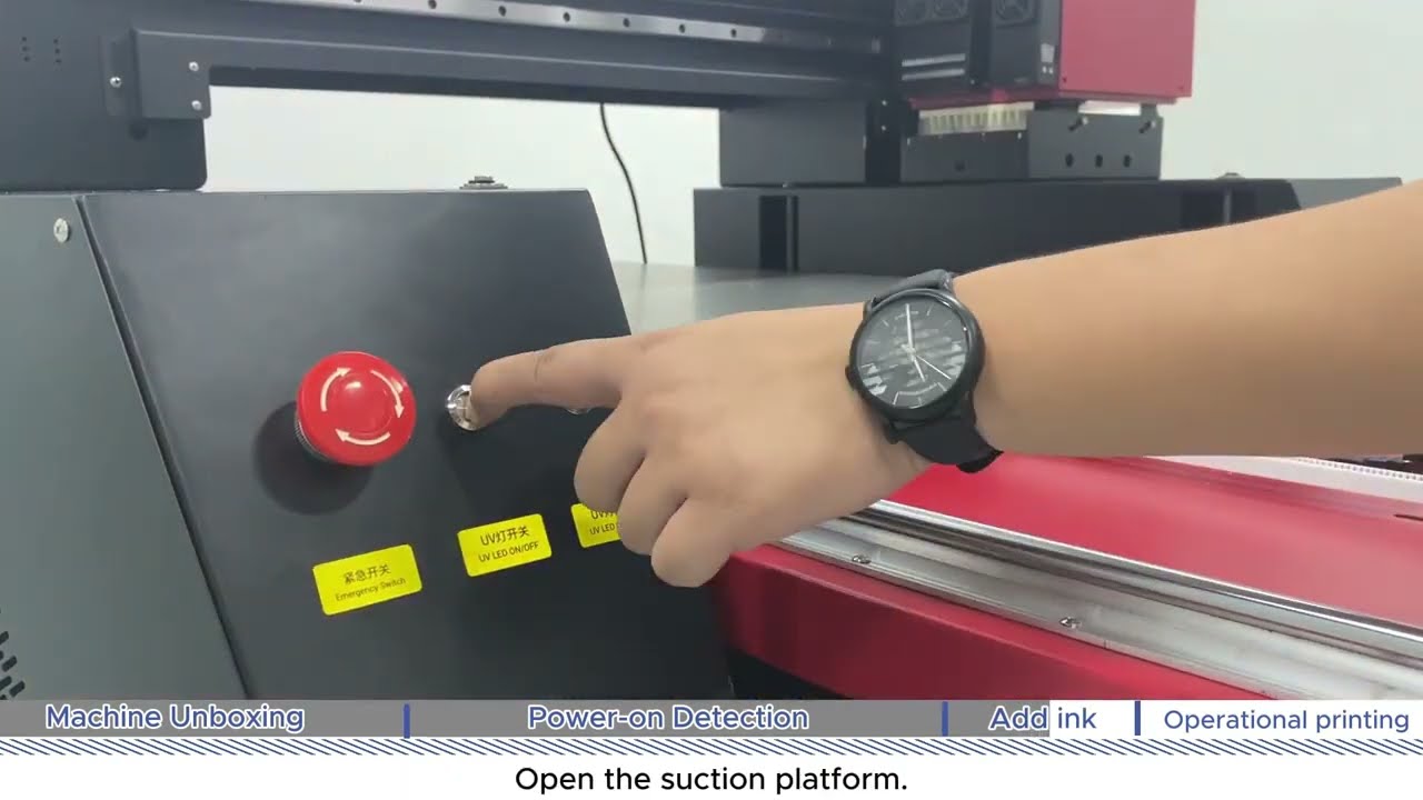 Refinecolor 6090 UV Printer Instruction