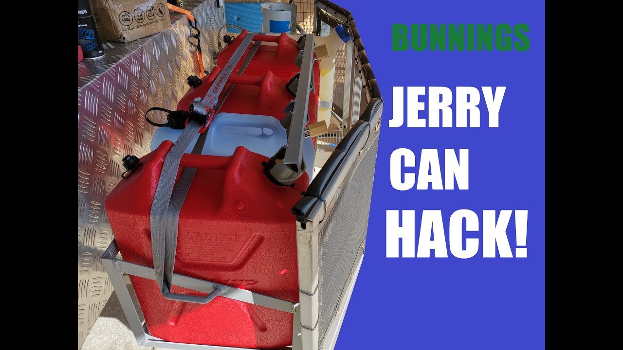 Bunnings Jerry Can Hack Camping Mod