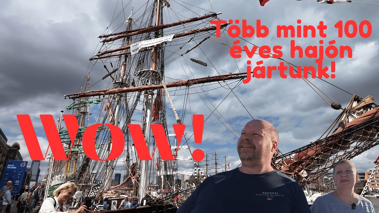 Több mint 100 éves hajón jártunk!  Hollandia a csatornák birodalma 11. rész.