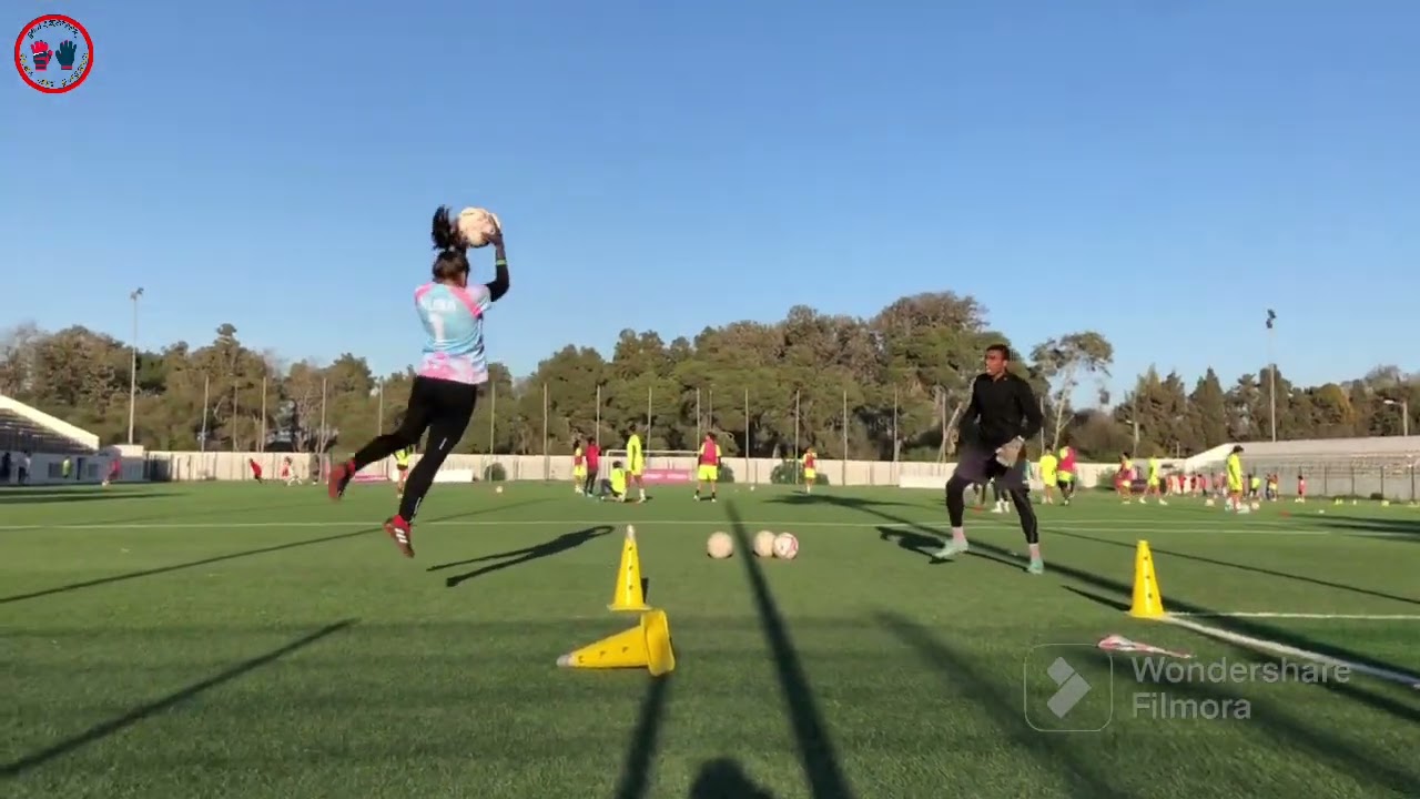 🔴entraînement de gardien du but un ballon aérien 🧤⚽️🥅