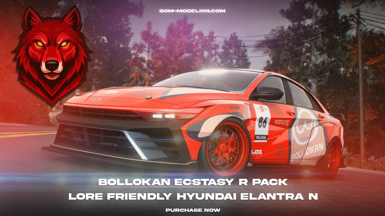 Lore-Friendly Hyundai Elantra N Pack - Showcase - GTA 5 FiveM | gom-modeling.com