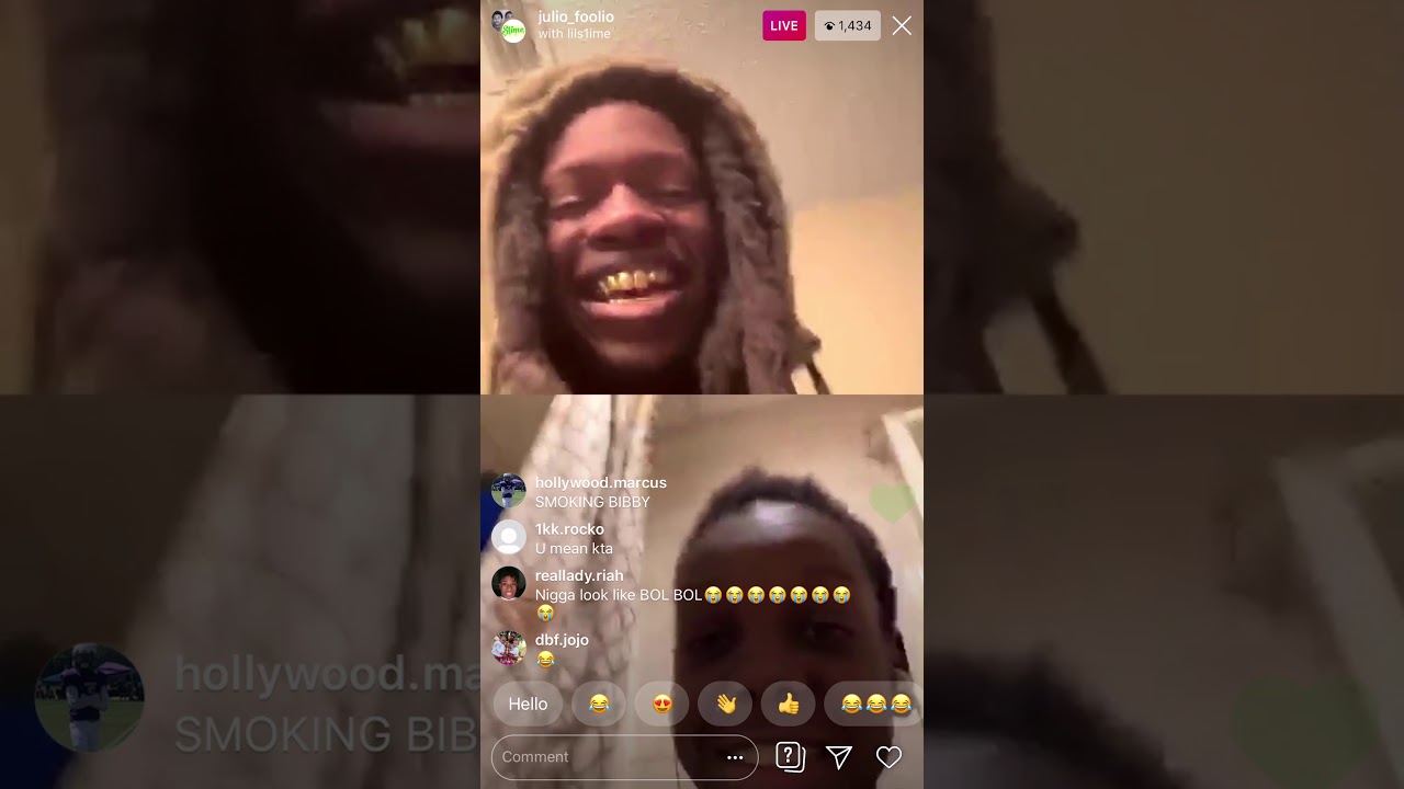 Foolio goes live with Fans Must watch 😭😭