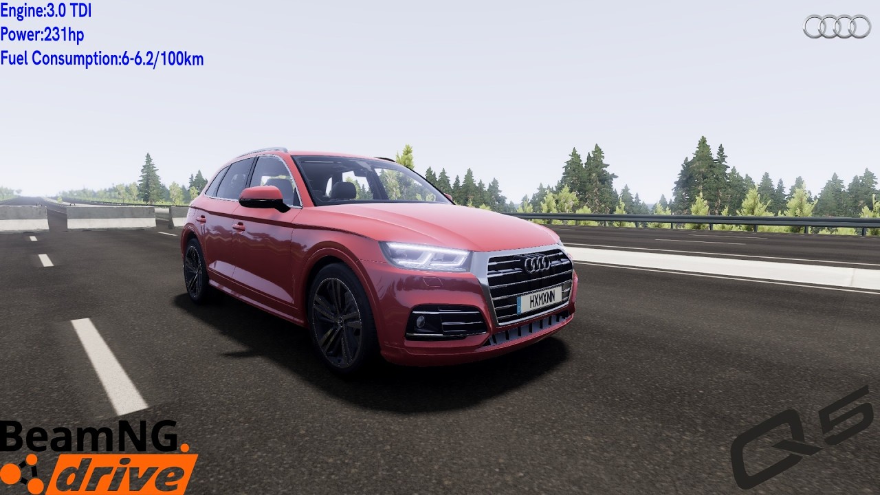 BeamNG Drive -Audi Q5 3.0 TDI