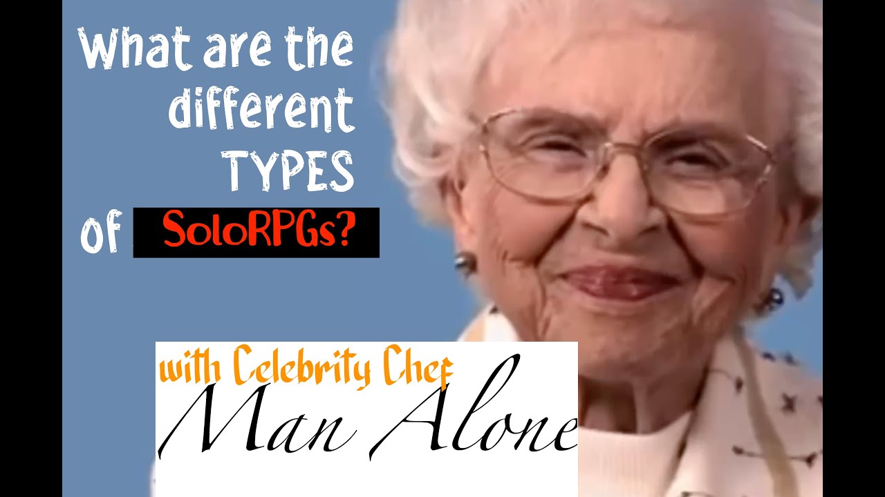 What are the different types of SoloRPGs?
