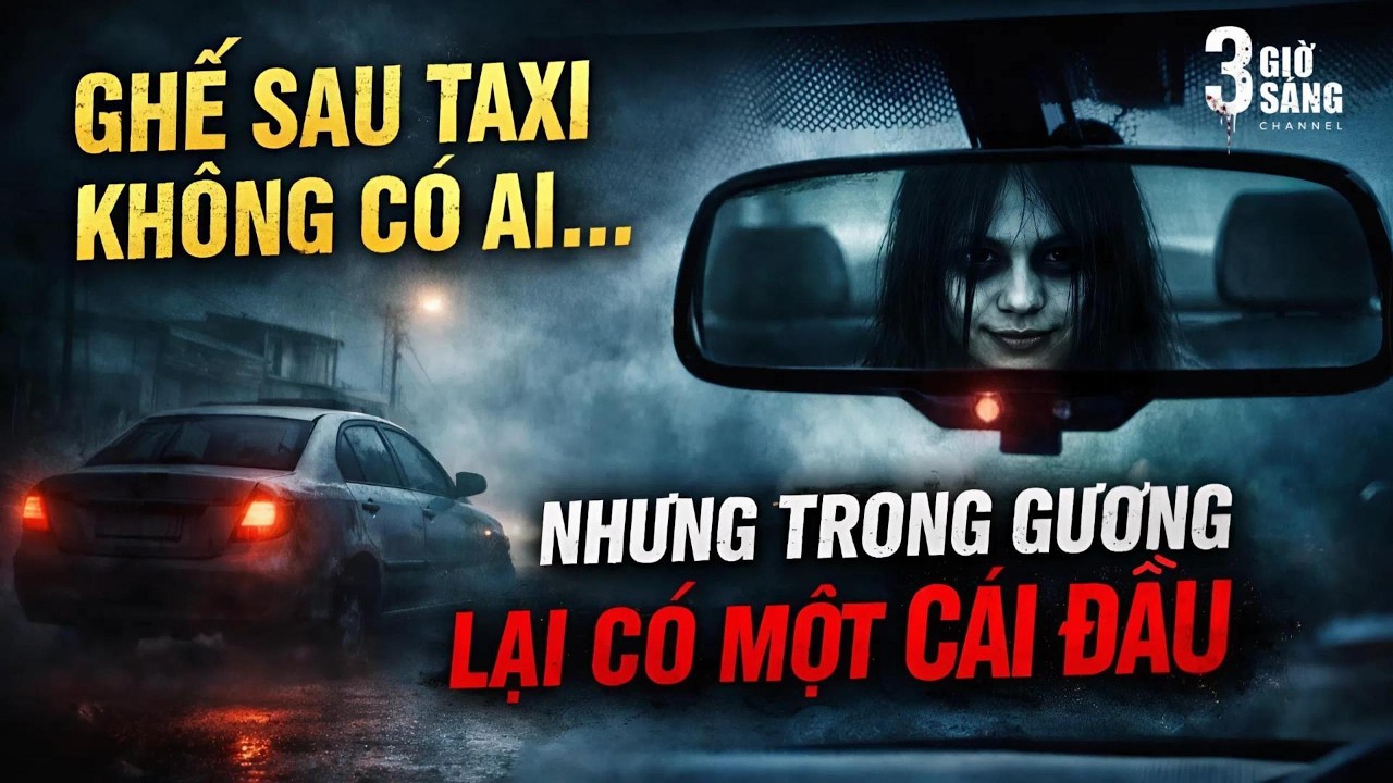 TÀI XẾ TAXI KINH HOÀNG Ở CẨM PHẢ: GHẾ SAU KHÔNG CÓ AI… NHƯNG TRONG GƯƠNG LẠI CÓ | CHUYỆN MA TÀI XẾ