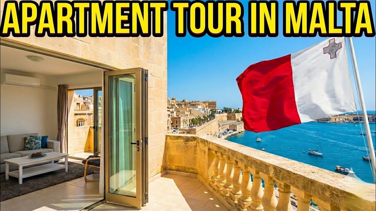 Moving to Malta: My New Apartment Tour! 🇲🇹