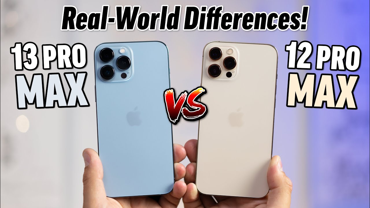 iPhone 13 Pro Max vs 12 Pro Max - Ultimate Comparison!