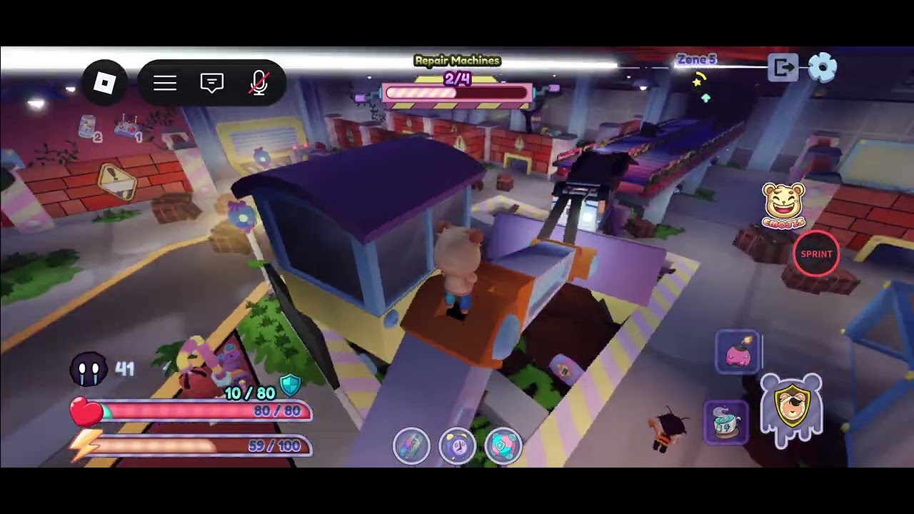 Playing Dolly's factory 