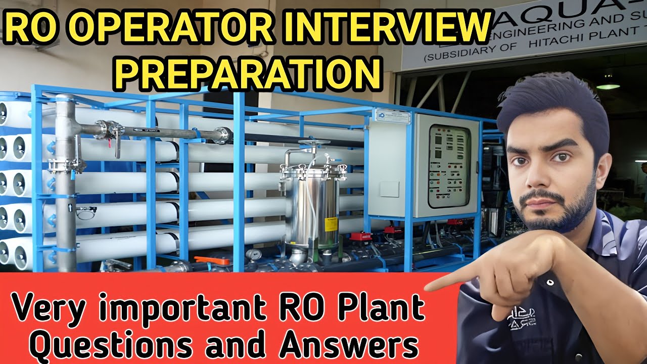 RO Operator interview Preparation in hindi | ro plant important questions and answers