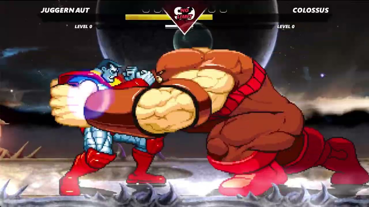 JUGGERNAUT VS COLOSSUS | MARVEL VS CAPCOM MUGEN | INSANELY EPIC M.U.G.E.N BATTLE.