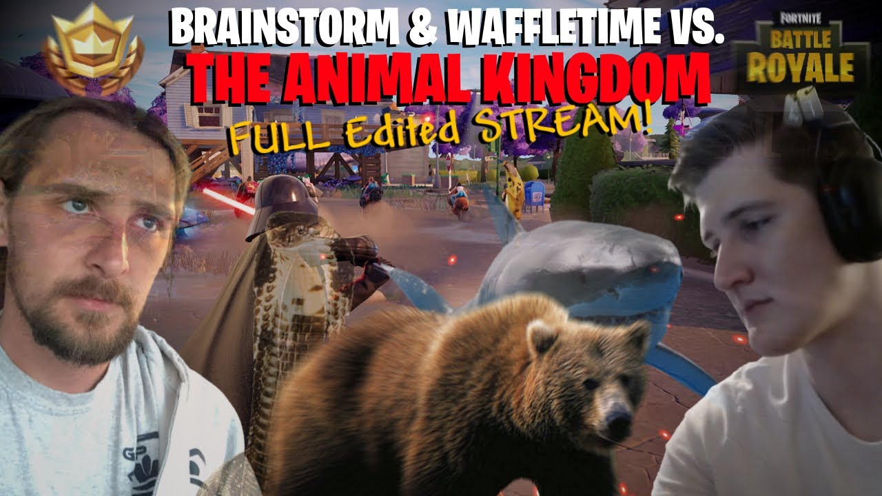 CHOPPED Tackling The Animal Kingdom with BrainStorm and WaffleTime