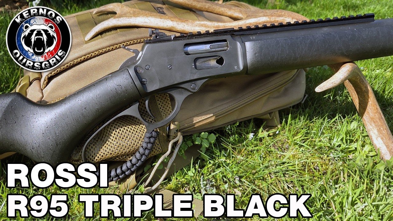 ROSSI R95 TRIPLE BLACK 44 Magnum : La levier sous-garde modernisée